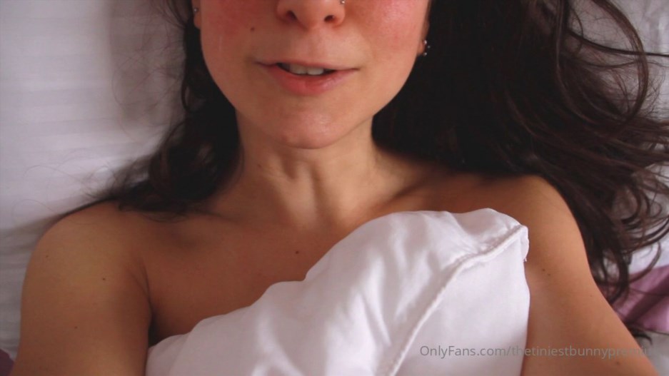 The Tiniest Bunny – Just Fucked and Creampied by My Hung Bull Thank You